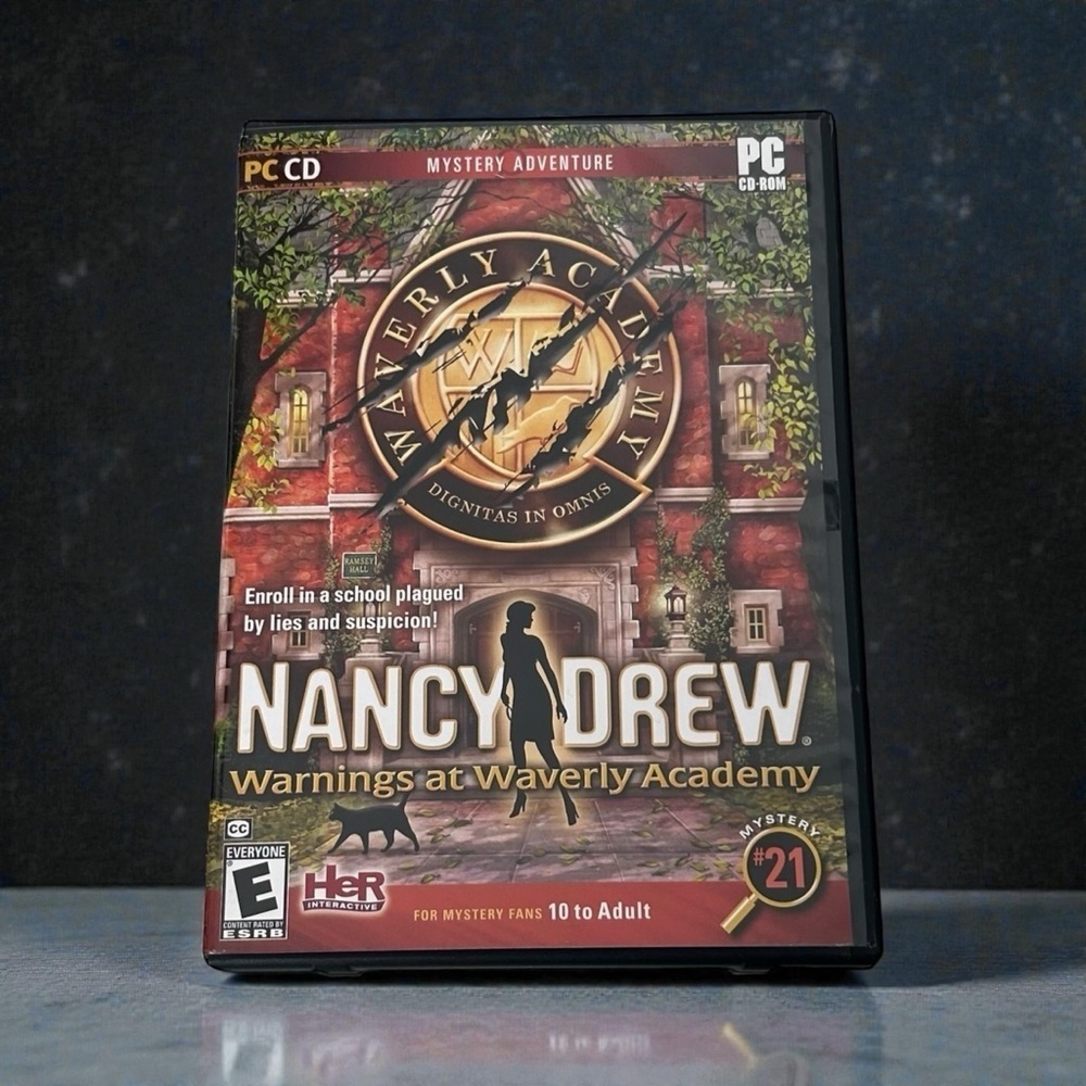 Nancy Drew Warnings at Waverly Academy #21 PC CD-ROM Computer Mystery Game